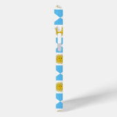 Argentijns vlagpatroon Case-Mate iPhone case (Achterkant / Links)
