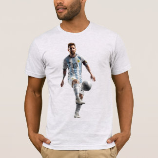 Argentijns Voetbalspeler T-Shirt | Voetbalfan Gra