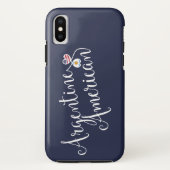 Argentijnse Amerikaanse Gloed Hearts Cell Phone Ca Case-Mate iPhone Case (Achterkant)
