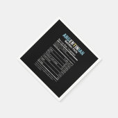 Argentijnse Argentijnse Nutsnoot Servet (Hoek)