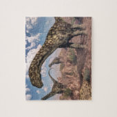 Argentijnse dinosaurus - 3D rendering Legpuzzel (Verticaal)