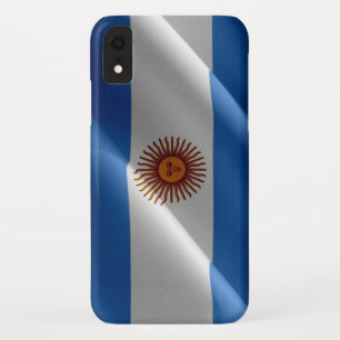 Argentijnse golvende vlag iPhone XR hoesje