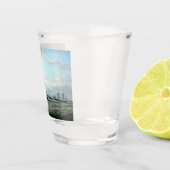 Argentijnse marineschepen 1874 shot glas (Rechts)