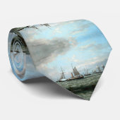 Argentijnse marineschepen 1874 stropdas (Opgerold)