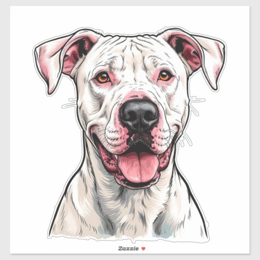 Argentijnse Mastiff Sticker (Vel)