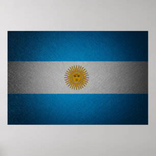 Argentijnse muurvlag poster