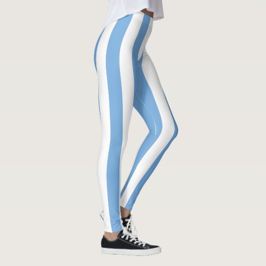 Argentijnse nationale vlag - kleuren - verticaal g leggings (Rechts)