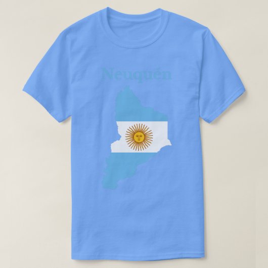 Argentijnse provincie Neuquen T-shirt (Design voorkant)