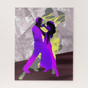 Argentijnse tangodansers legpuzzel