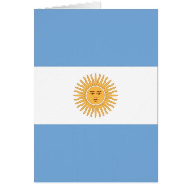 Argentijnse vlag (Voorkant)