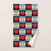 Argentijnse vlag en Heart Pattern Pride