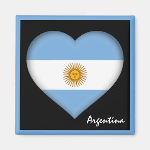Argentijnse vlag en kunst, Argentijnse vakantie/sp Magneet