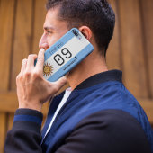 Argentijnse Vlag Gepersonaliseerde Atleet Uitrusti Case-Mate iPhone Case