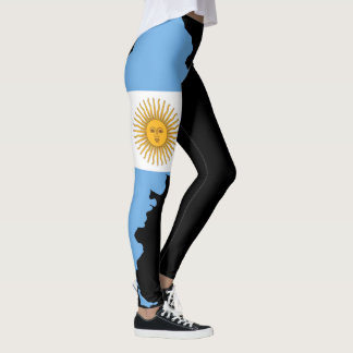 Argentijnse Vlag Leggings - Aangepast Patriottisch