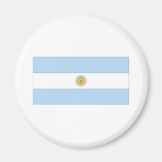 Argentijnse vlag magneet (Voorkant)