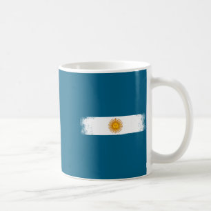 Argentijnse Vlag Nationale Trots Grafisch Srts Fan Koffiemok