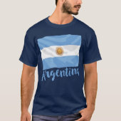 Argentijnse vlag T-Shirt (Voorkant)