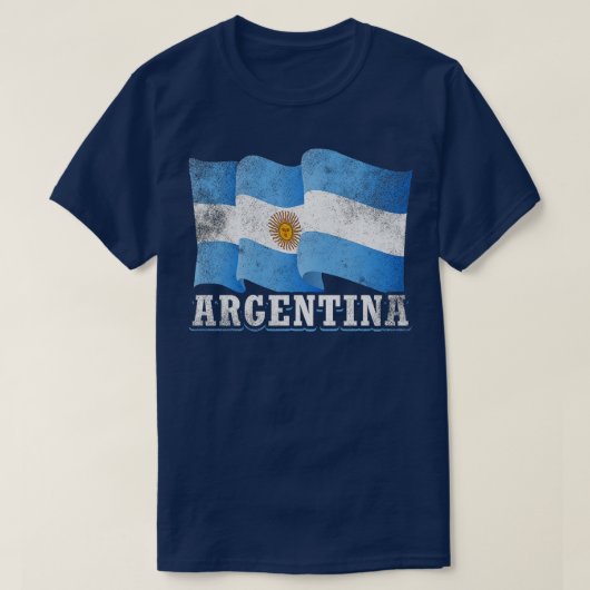 Argentijnse vlag t-shirt (Design voorkant)