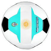 Argentijnse vlag voetbal (Gedraaid)