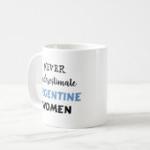 argentijnse vrouwen koffie - mok (Voorkant links)