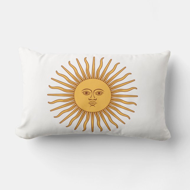 Argentijnse zon kussen (Voorkant)