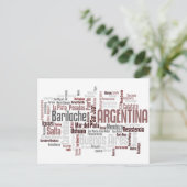 ARGENTINA Briefkaart (Staand voorkant)