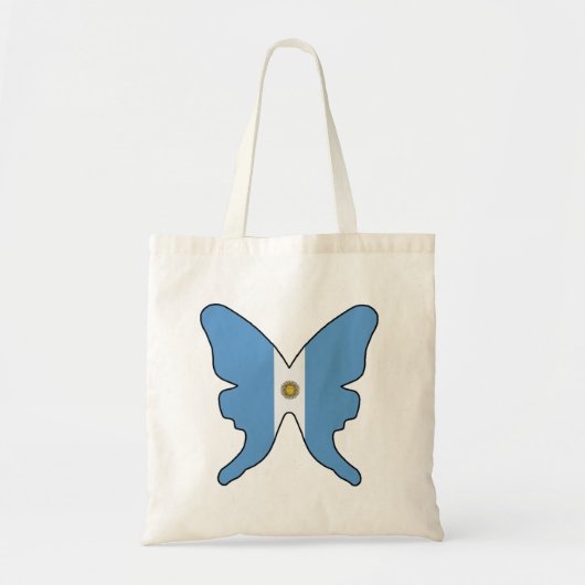 Argentina Butterfly Tote Bag (Voorkant)