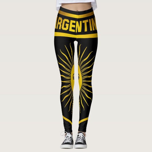 Argentina Emblem Leggings (Voorkant)
