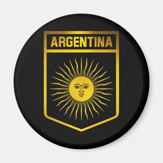 Argentina Emblem Magneet (Voorkant)