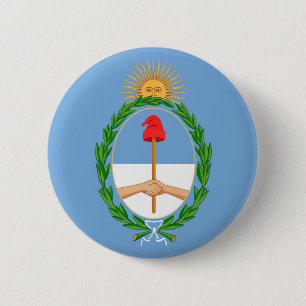 argentina emblem ronde button 5,7 cm