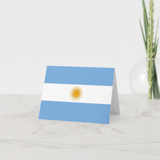 Argentina flag (Devant)