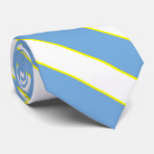 Argentina Flag Colors Elegant Stropdas (Opgerold)