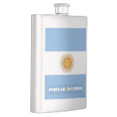 Argentina Flag Elegant Patriotic Flacon (Rechts)