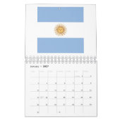 Argentina Flag Emblem Kalender (Jan 2027)