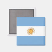 Argentina Flag Magnet Magneet (Voorkant / Achterkant)