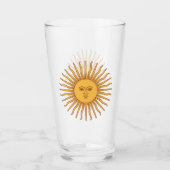 Argentina Golden Sun, Sol de Mayo Glas (Voorkant)