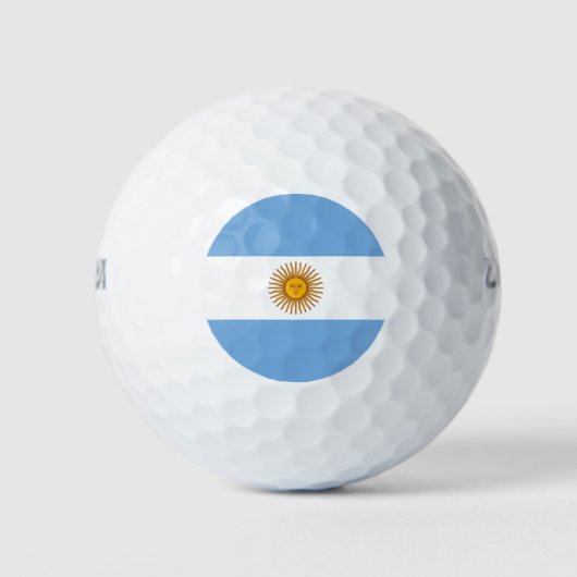 ARGENTINA GOLFBALLEN (Voorkant)