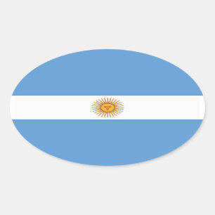 ARGENTINA OVALE STICKER
