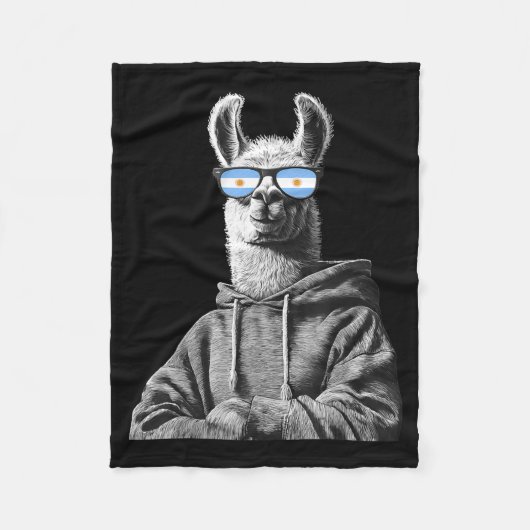 Argentina Pride Argentinian Flag  Fleece Deken (Voorkant)