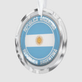 Argentina Round Emblem Ornament (voorkant)