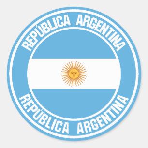 Argentina Round Emblem Ronde Sticker