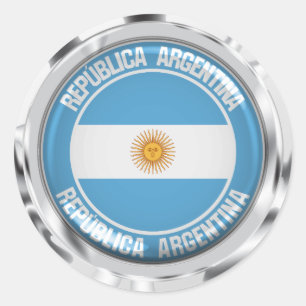 Argentina Round Emblem Ronde Sticker
