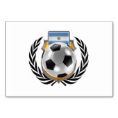 Argentina Soccer Champions Kaart (Achterkant)