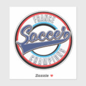 Argentina Soccer Champions Sticker (Vel)