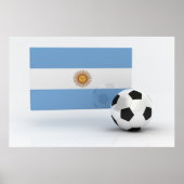 Argentina Soccer Poster (Voorkant)