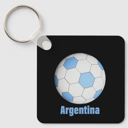 Argentina soccer sleutelhanger (Voorkant)