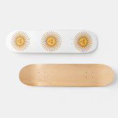 Argentina Sol de Mayo Skateboard (Horizontaal)