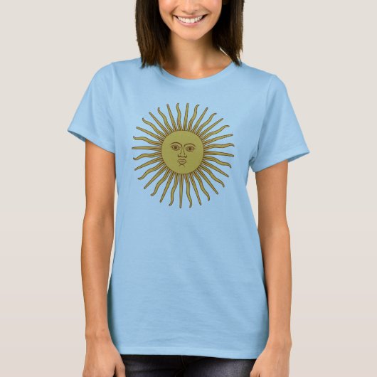 Argentina Sol de Mayo T-shirt (Voorkant)