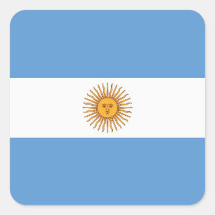 ARGENTINA VIERKANTE STICKER