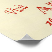 Argentina Vintage Travel Poster (Hoek)